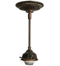  48917 - 5" Wide Mahogany Bronze 1 Light Pendant Hardware