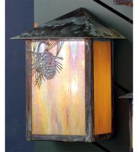  73552 - 12" Wide Seneca Winter Pine Wall Sconce