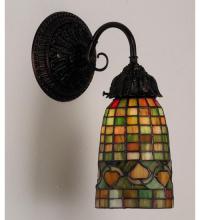  74049 - 5.5"W Tiffany Acorn Wall Sconce