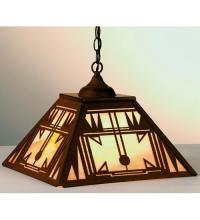  74060 - 16"Sq Southwest Pendant