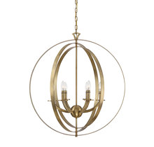 Savoy House 7-204-6-322 - Dumont 6-Light Pendant in Warm Brass