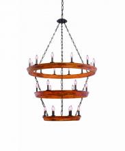  505554BI - Lansdale (12+6+6) Light 3 Tier Chandelier