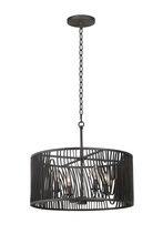  507541BI - Morre 21 Inch Convertible Pendant / Semi Flush