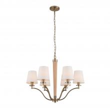  518971BCG - Curva 6 Lt Chandelier