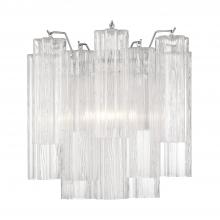  ADD-303-CH-CL - Addis 2 Light Polished Chrome Sconce