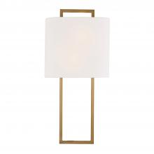  FRE-422-VG - Fremont 2 Light Vibrant Gold Sconce