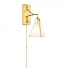  FUL-901-GA - Fulton 1 Light Antique Gold Task Sconce