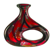  AV11101 - Nicholas Hand Blown Art Glass Vase