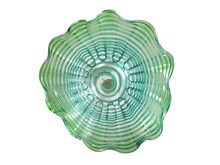  AW13228-D16 - Waterfront 16" Hand Blown Art Glass Wall Décor