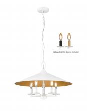  1953-22MW - 5 Light Pendant