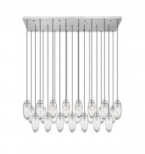  651P-23L-BN - 23 Light Linear Chandelier