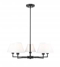  744-34R-MB - 5 Light Chandelier