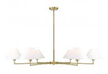  744-63R-LG - 6 Light Chandelier