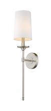  807-1S-BN - 1 Light Wall Sconce