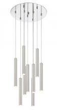  917MP12-BN-LED-9RCH - 9 Light Chandelier