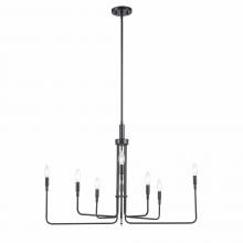  11318 BK - Charlotte Chandeliers Black