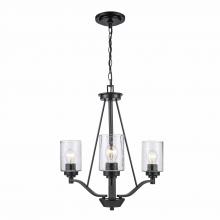  80525-3 BK - Mod Pod Chandeliers Black