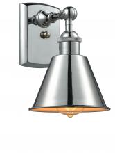  516-1W-PC-M8 - Smithfield - 1 Light - 7 inch - Polished Chrome - Sconce