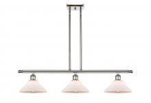  516-3I-PN-G131 - Orwell - 3 Light - 36 inch - Polished Nickel - Cord hung - Island Light