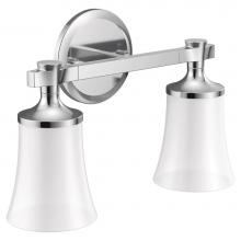 Moen YB0362CH - Chrome Two Globe Bath Light