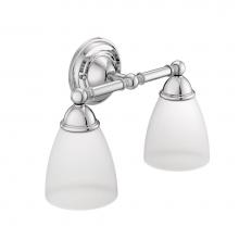 Moen YB2262CH - Chrome Two Globe Bath Light