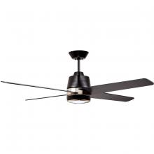  CF444BQ - 54 IN ZEKE IN BARBEQUE BLACK WITH POLISHED NICKEL ACCENTS