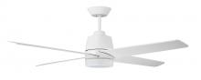 Kathy Ireland Home by Luminance Brands CF444SW - 54 IN ZEKE IN SATIN WHITE