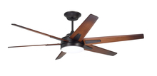  CF915W60ORB - 60 IN RAH ECO IN OIL RUBBED BRONZE WITH WALNUT BLADES