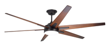  CF915W72ORB - 72 IN RAH ECO IN OIL RUBBED BRONZE WITH WALNUT BLADES