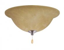  LK71BS - Emerson Amber Parchment LED Ceiling Fan Light Fixture