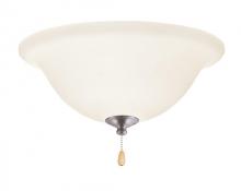  LK74LEDBS - OPAL MATTE LED LIGHT FIXTURE IN BRUSHED STEEL