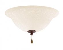  LK77GBZ - Emerson White Linen LED Light Fixture