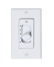  SW46W - SW46W - 4-SPEED FAN SLIDE CONTROL - WHITE