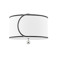 Mitzi by Hudson Valley Lighting H381602-PN - Zara Semi Flush