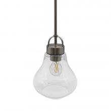  20646 - 1-Light Clear Glass Pendant - NK