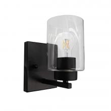  21351 - 1-Light Clear Glass Sconce - MB