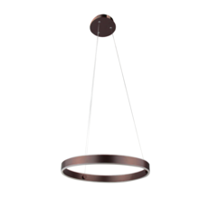  70187 - Vivio AVA LED Single Ring Pendant-Coffee Brown