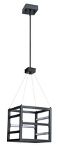  70277 - Vivio Tivoli small LED 12" Square Pendant - MB 25W 4000K