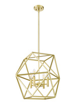  70364 - Vivio Solano 4-Light 20" Geometric Pendant - CG