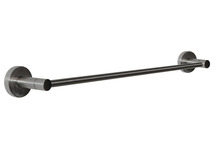  20217 - Modern Round 24" Towel Bar - Satin Nickel