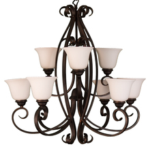  18350 - Presidio Series 9-Light Chandelier