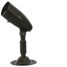  16701 - 10W LED Small Bullet Flood - BK Includes extension and base