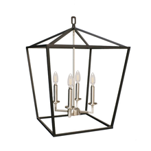  20511 - 4-Light Open Cage Entry - MB/NK