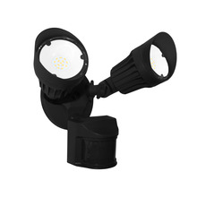  20715 - LED-Double Flood-Matte Black(includes Motion Sensor)20W 3000K