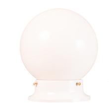  13350 - 6'' Round Globe - WH