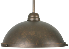  14226 - 13' Metal Dome Pendant Cover - Frosted Glass - RB