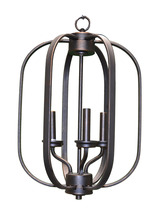 HOMEnhancements 18197 - Victoria Series 3-Light Small Entry Cage - RB