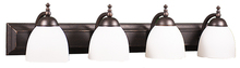  16857 - Austin 4 Light White Vanity - RB