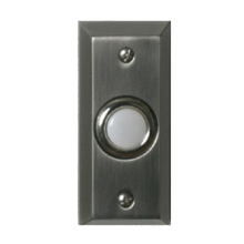  12807 - Lighted Round Doorbell Button - PW