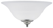  16317 - White Wall Sconce - NK/RB/MB Finials Included